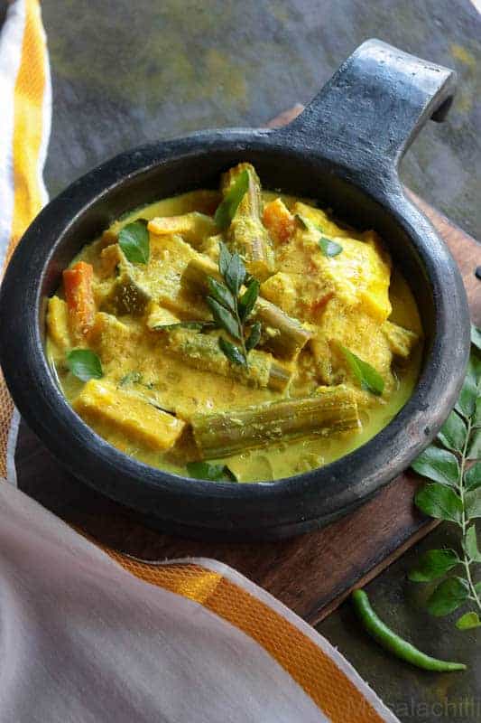 Kerala Avial (Mixed Vegetable Curry)