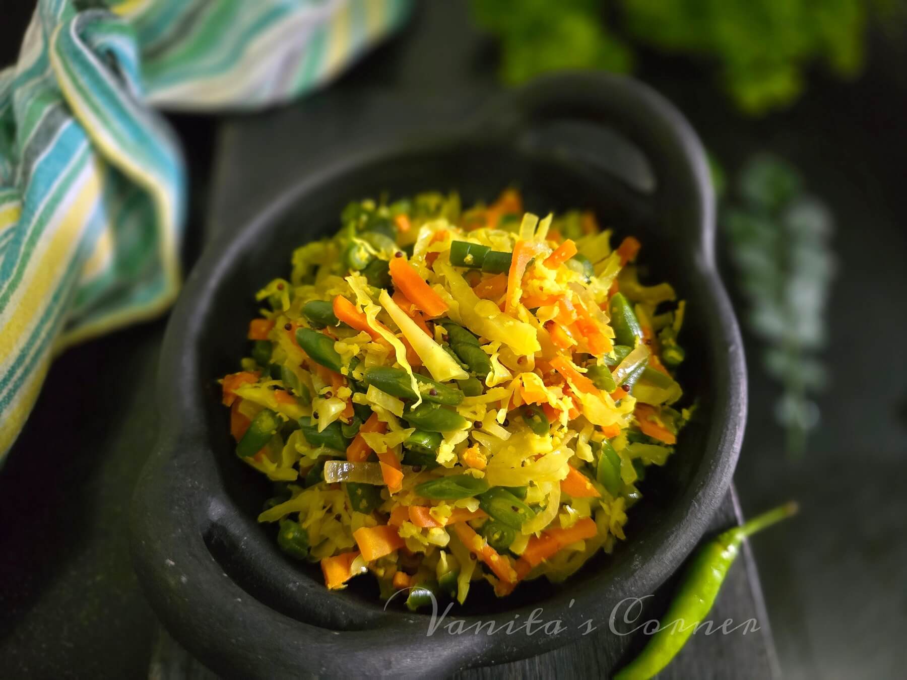 Thoran (Stir-fried Vegetable)