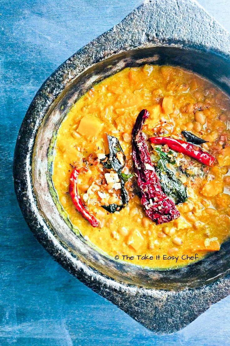 Erissery (Pumpkin and Lentil Curry)