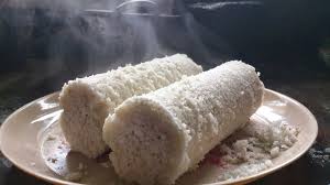 Kerala Puttu (Steamed Rice Cake)